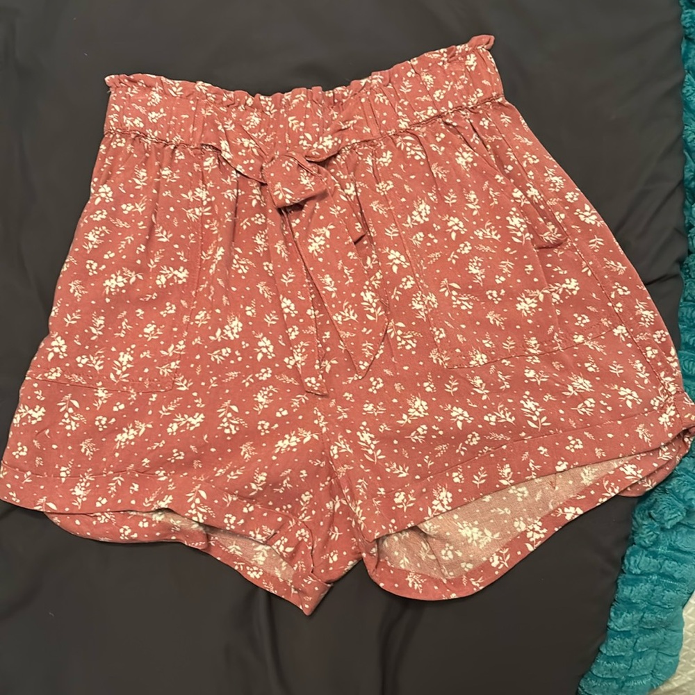 Floral print shorts